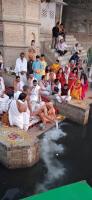 Yamuna Arati by HH Swamiji (20 March 2025)